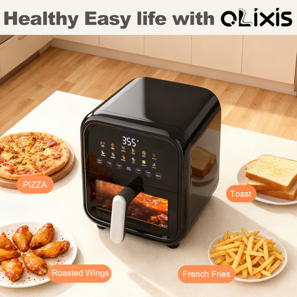 Air Fryer 7.5QT, Digital Touch Screen, Visible Window