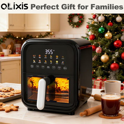 Air Fryer 7.5QT, Digital Touch Screen, Visible Window