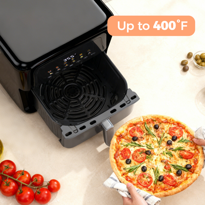 Air Fryer 7.5QT, Digital Touch Screen, Visible Window